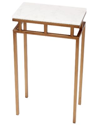 TAIT GOLD ACCENT SIDE TABE