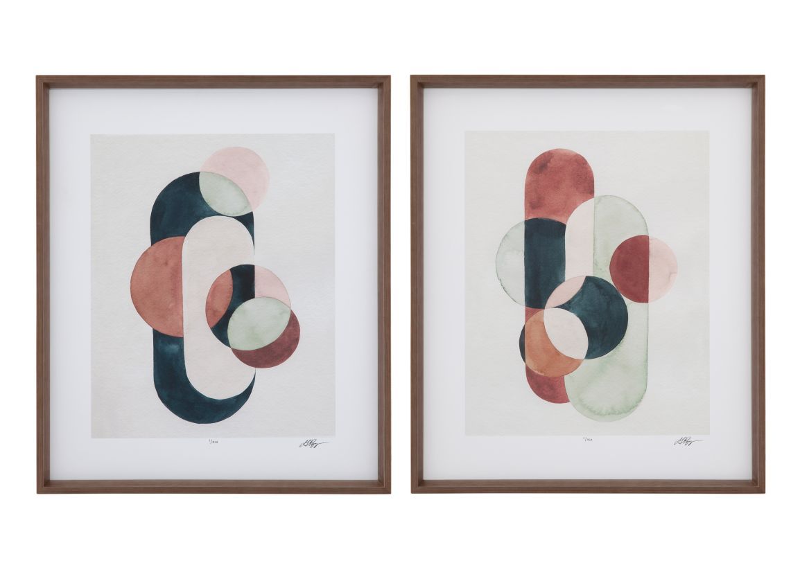 Loops &amp; Bounds II - Framed Art