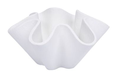 ESME WHITE GESSO WAVE BOWL