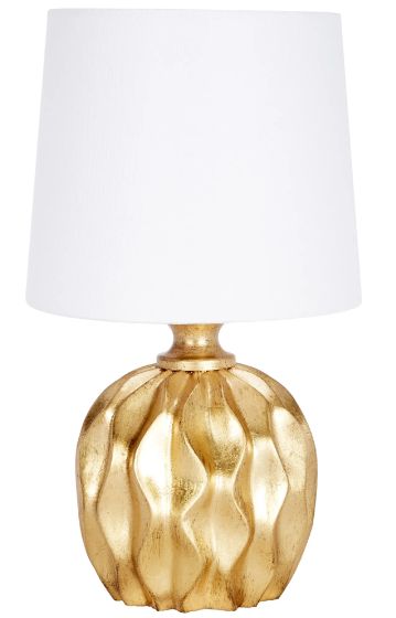 OSCAR GOLD LEAF MINI LAMP