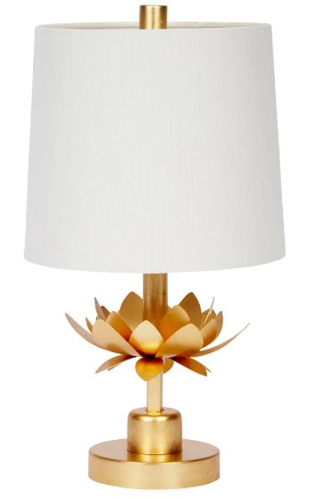MINI GOLD LEAF MALLORY LAMP