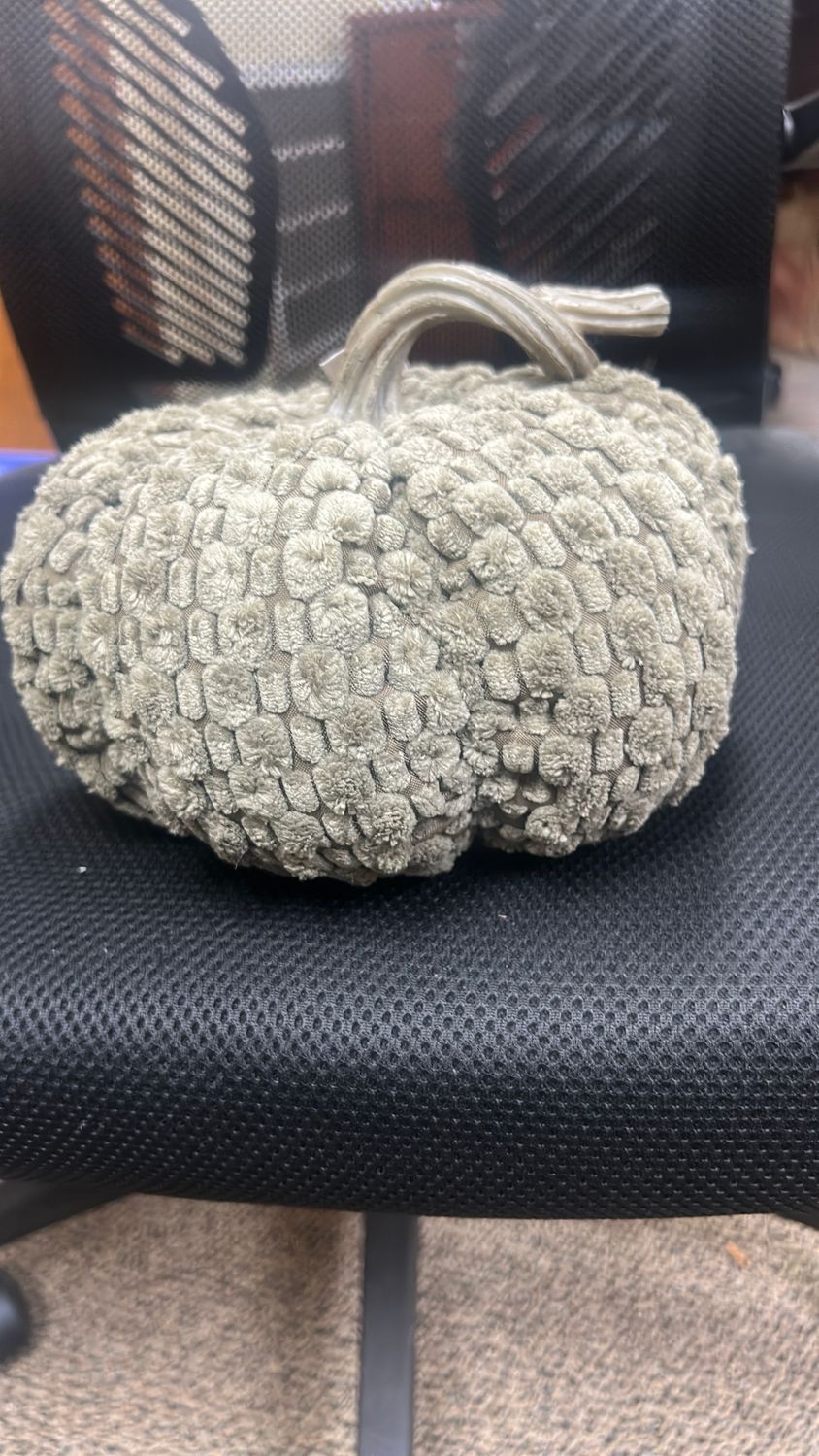 5.5"HX7.5"D PUMPKIN GR