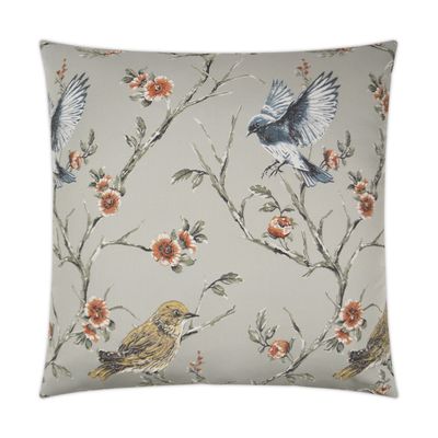 Jocelyn Square Metal Feather Down Pillow - 24x24