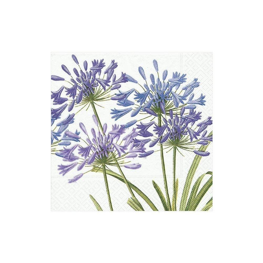 PURPLE AGAPANTHUS COCKTAIL NAPKINS