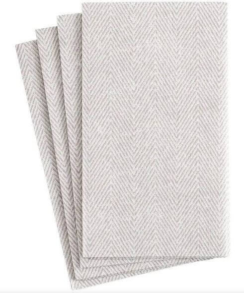 JUTE FLAX PAPER LINEN HOSTESS NAPKINS