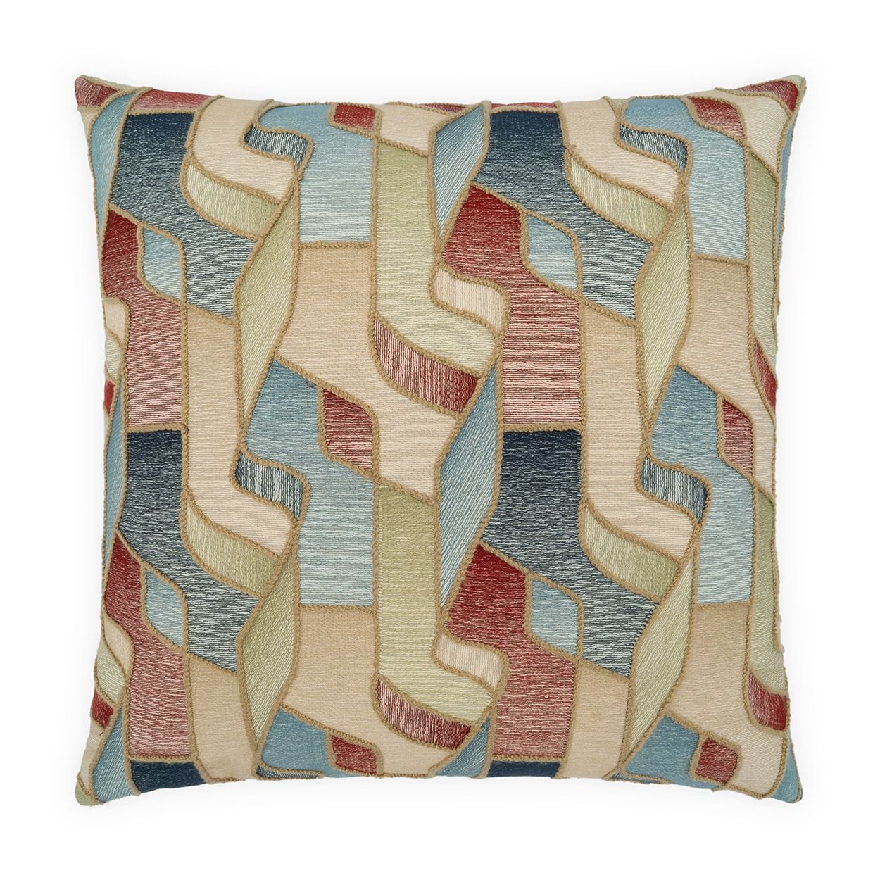 Tessella Square Feather Down Pillow - 24x24