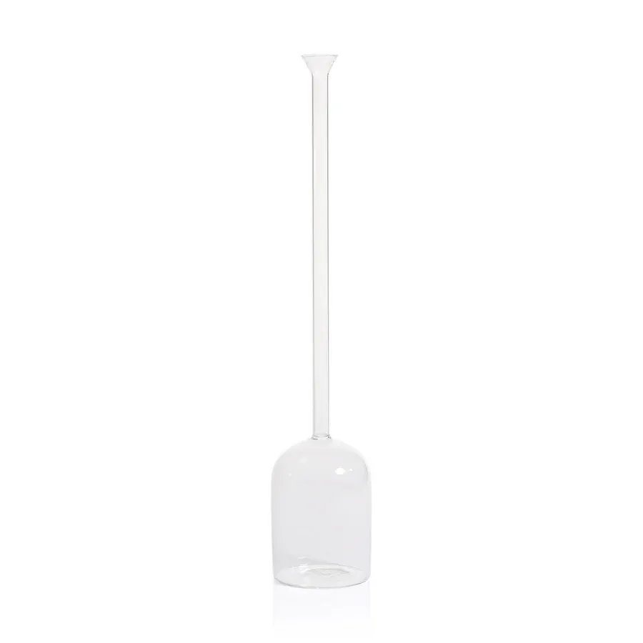 LONG NECK CYLINDER SHAPE VASE