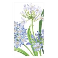 AGAPANTHUS GARDEN HOSTESS NAPKINS