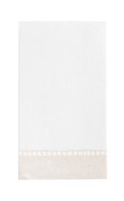 LINEN NATURAL HOSTESS NAPKINS