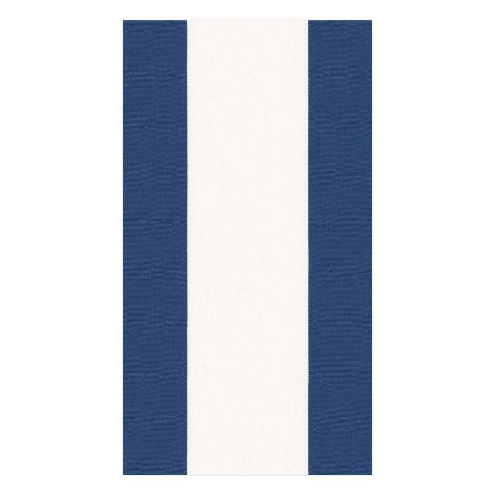 BANDOL STRIPE NAVY GUEST NAPKINS