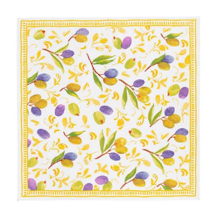MEDITERRANEAN COCKTAIL NAPKINS DIJON