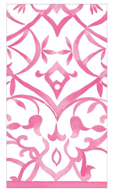 ALGARVE PAPER LINEN FUCHSIA HOSTESS NAPKINS