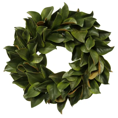 WINWARD MAGNOLIA LEAF ONLY 24" WREATH