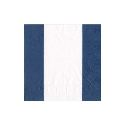 BANDOL STRIPE NAVY COCKTAIL NAPKINS