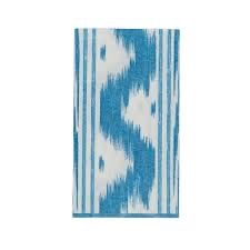 TOILE DE NANTES BLUE PAPER LINEN GUEST NAPKINS