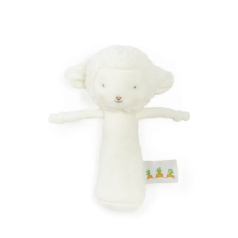 Friendly Chime White Lamb- Rattle