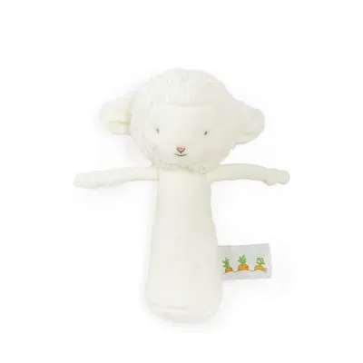Friendly Chime White Lamb- Rattle