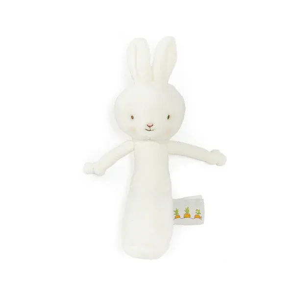 Friendly Chime White Bunny - Rattle