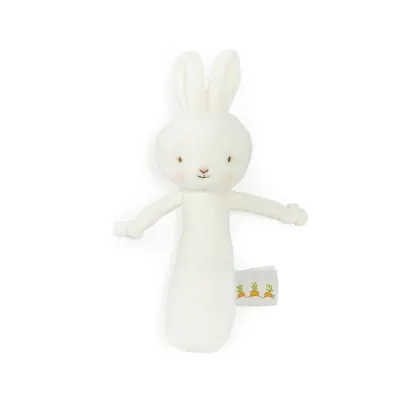 Friendly Chime White Bunny - Rattle