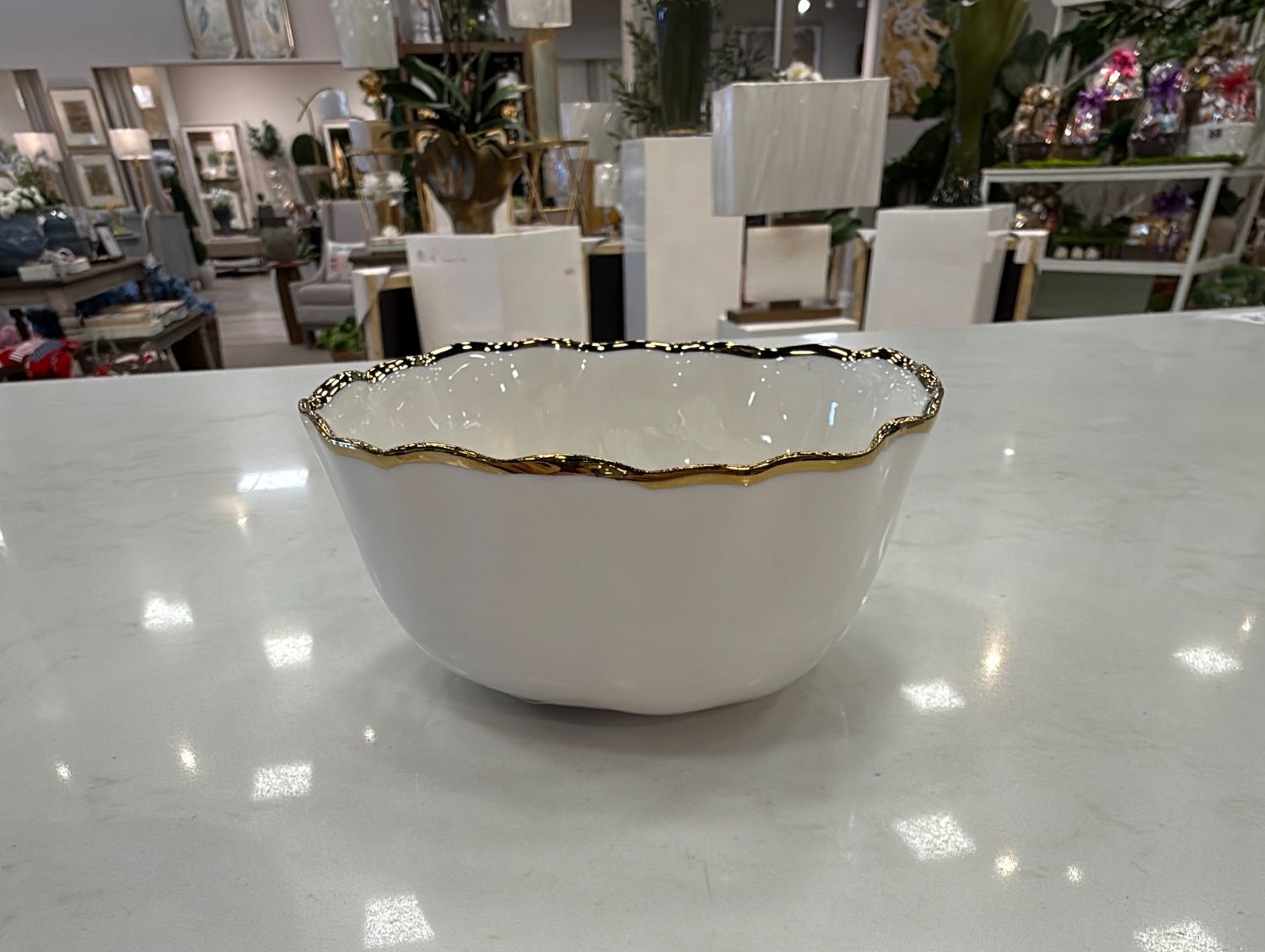 Square Snack Bowl - White