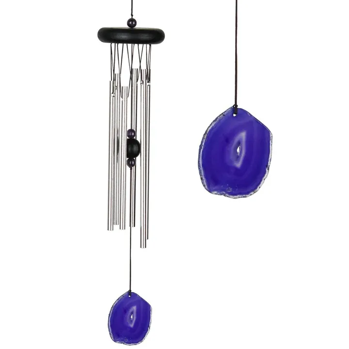 WOODSTOCK AGATE CHIME PURPLE SMALL