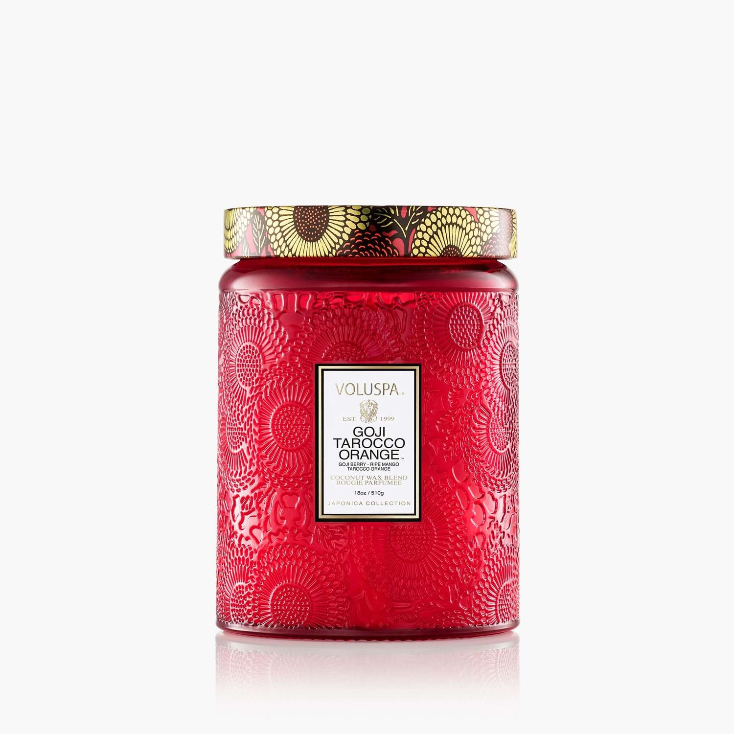 VOLUSPA GOJI TAROCCO ORANGE 18 OZ JAR CANDLE