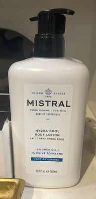 MISTRAL MEN'S HYDRA COOL BODY LOTION