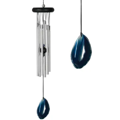 WOODSTOCK AGATE CHIME BLUE SMALL
