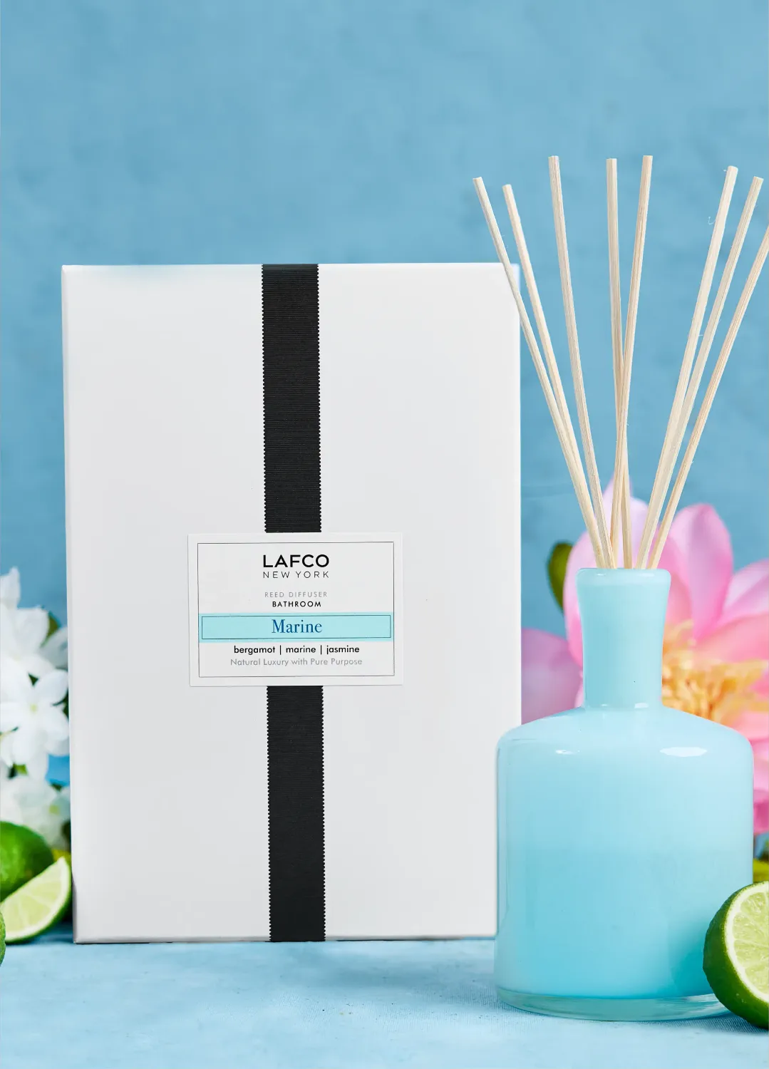 15 oz Marine Reed Diffuser - Bathroom