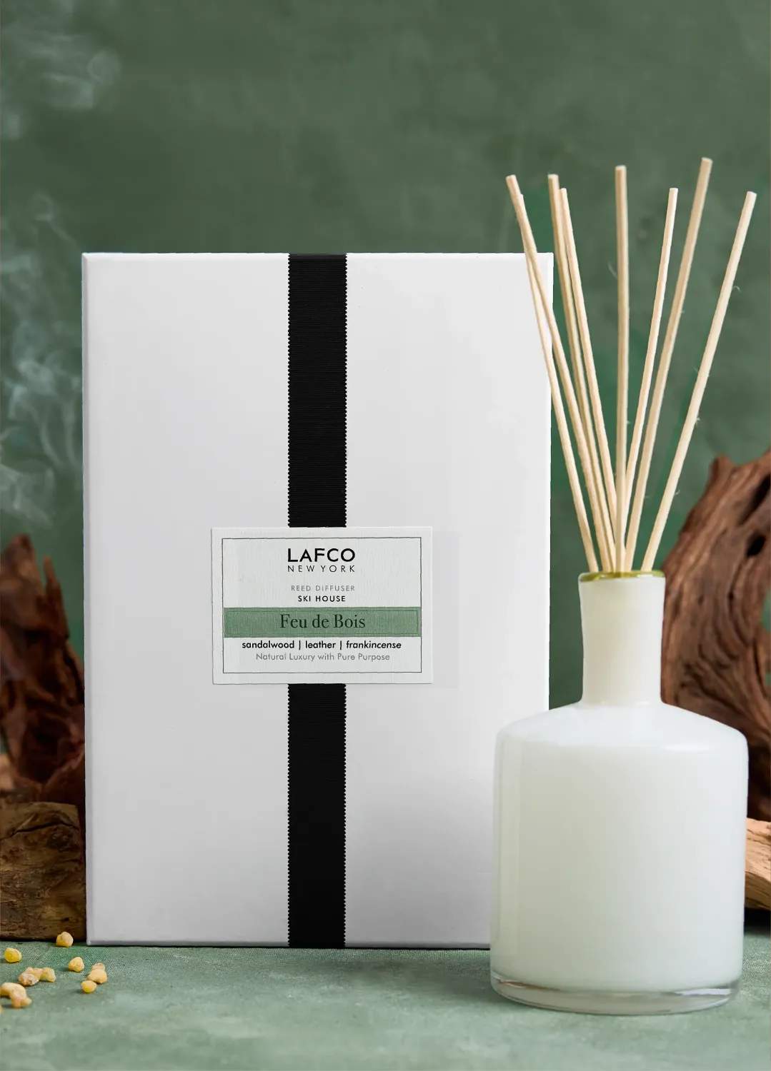 15oz Feu de Bois Reed Diffuser - Ski House
