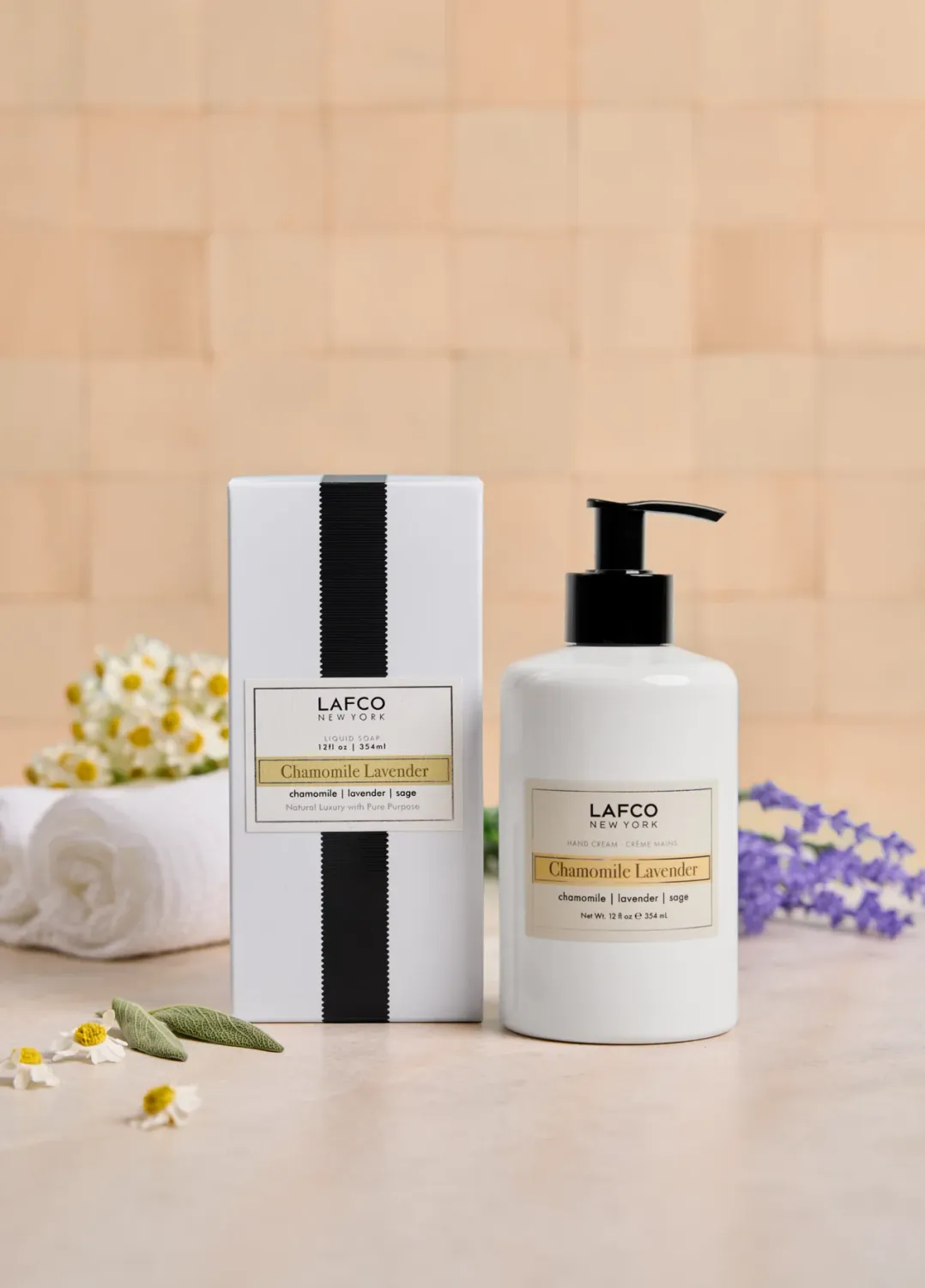 12oz Chamomile Lavender Hand Cream