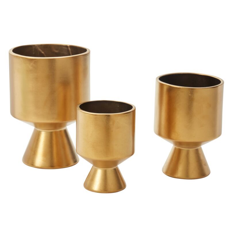 Gold De Vil Pot 5.25"x 7.5"