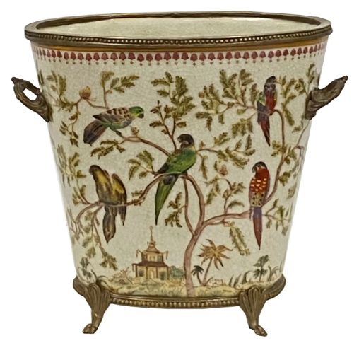 PLANTER 9" W X 8" H MULTICOLOR