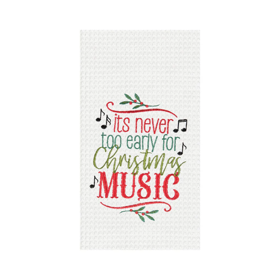 Christmas Music Towel