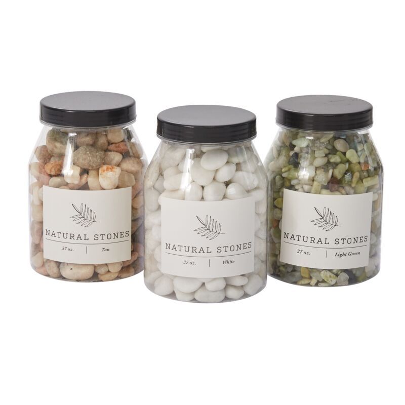 White Natural Stones 37oz