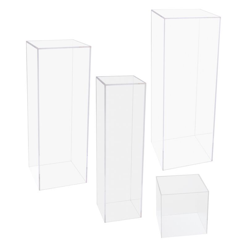 Lucite Column 13"x 36"