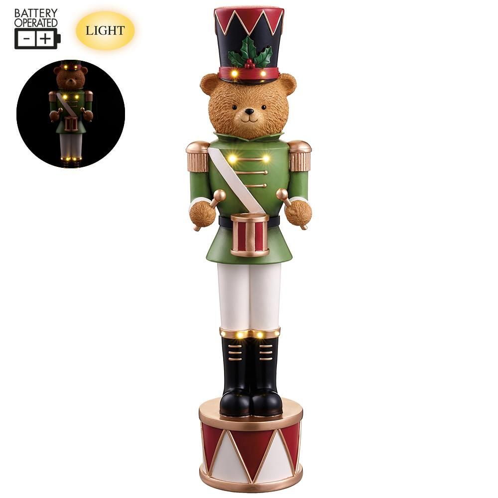 21.5"B/O SO.BEAR PLAY. DRUM W/L