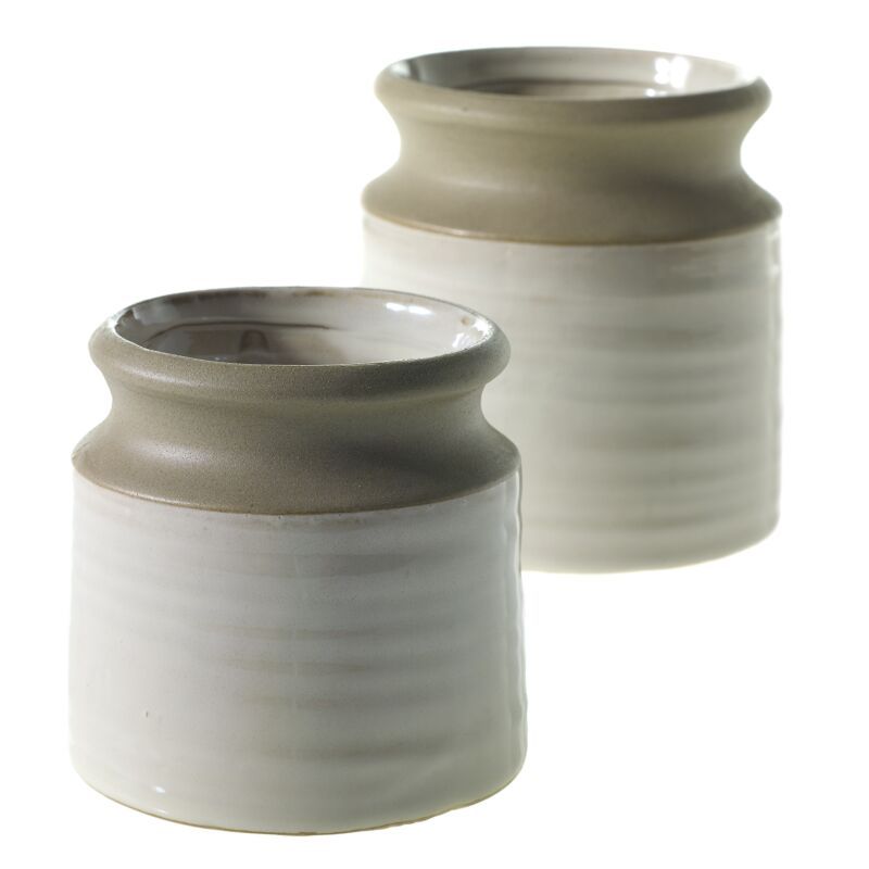 Pottery Vase 4.25"x 4.25"
