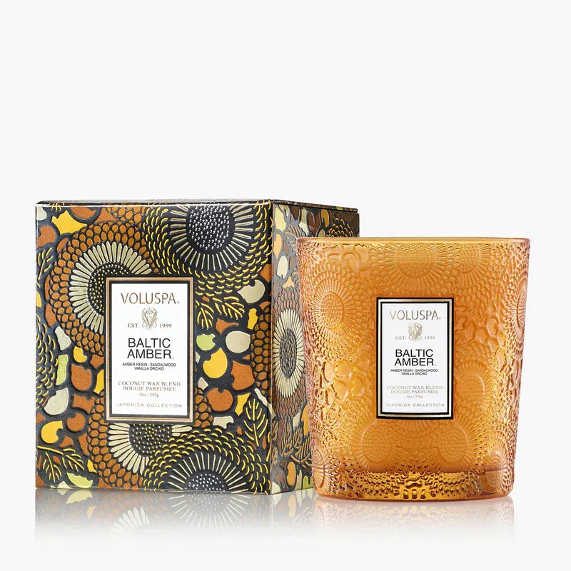 BALTIC AMBER 9OZ CLASSIC CANDLE