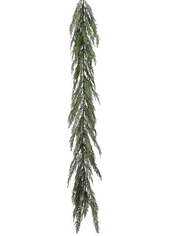 6' DELUXE CEDAR GARLAND GREEN