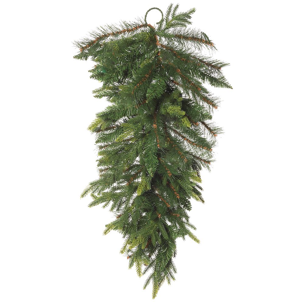 36" COlORADO MIXED PINE TEARDROP X86 GREEN