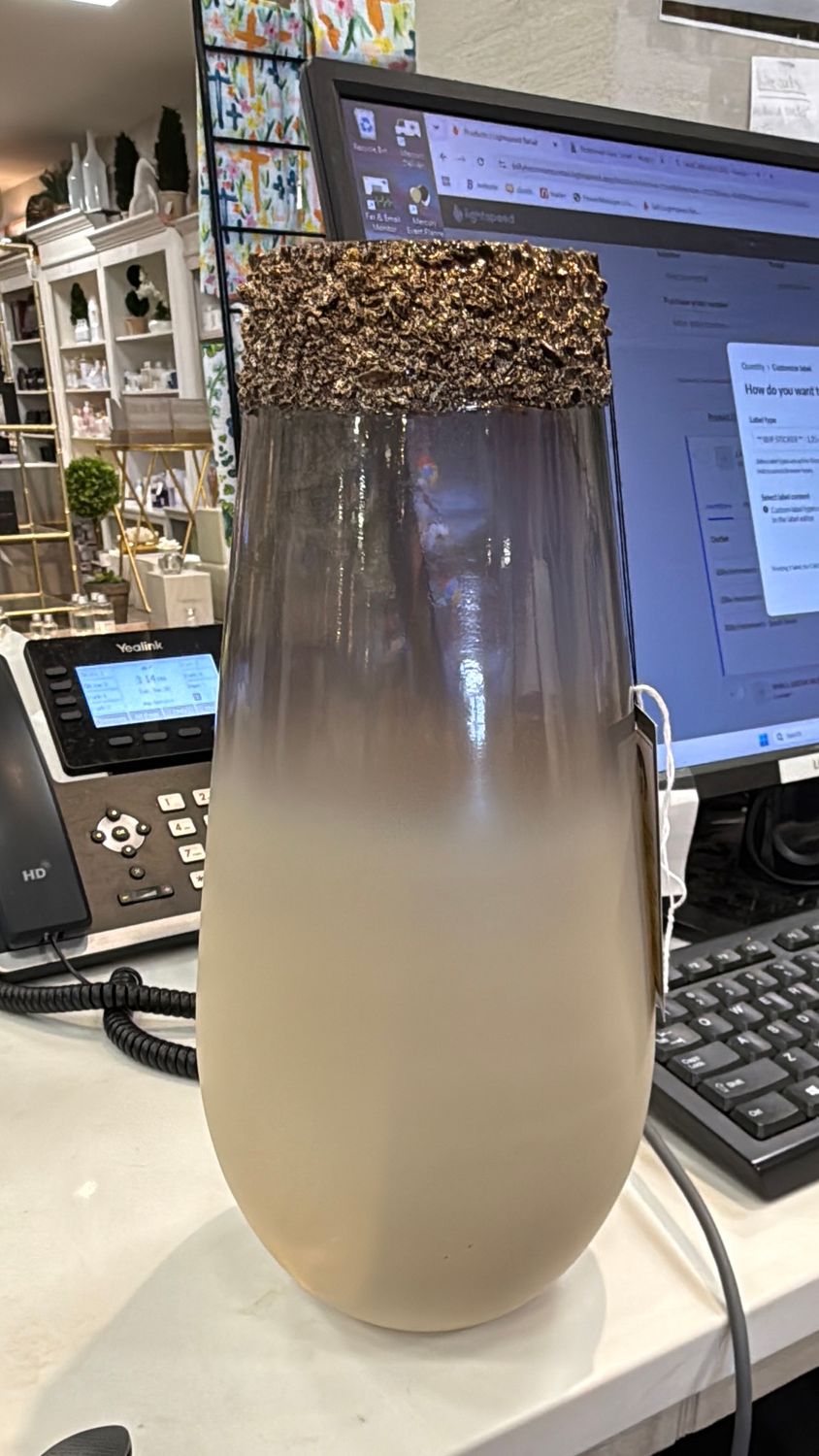 LARGE AKOYA VASE