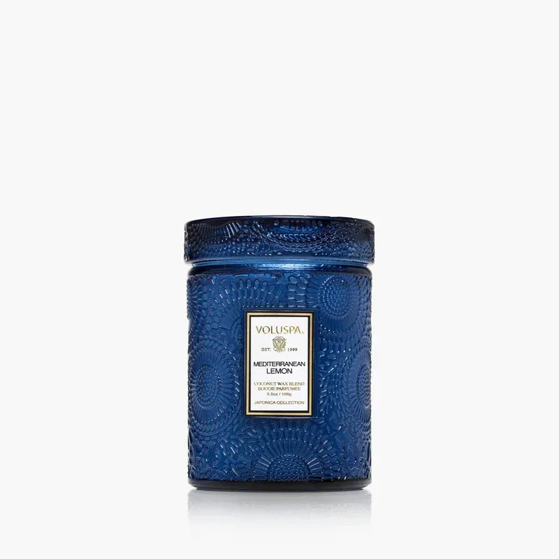 5.5OZ MEDITERRANEAN LEMON SMALL JAR CANDLE