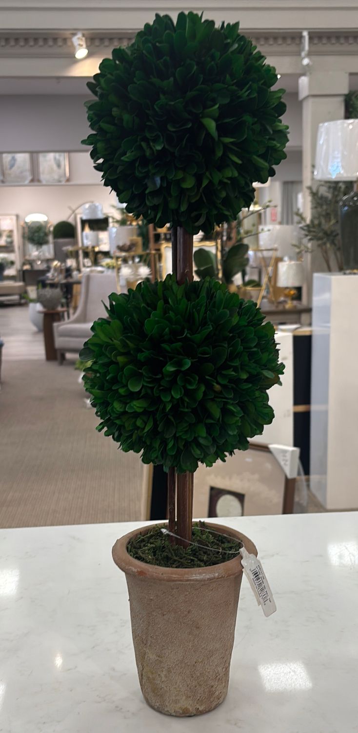 21" Pre. Boxed Double Ball Top