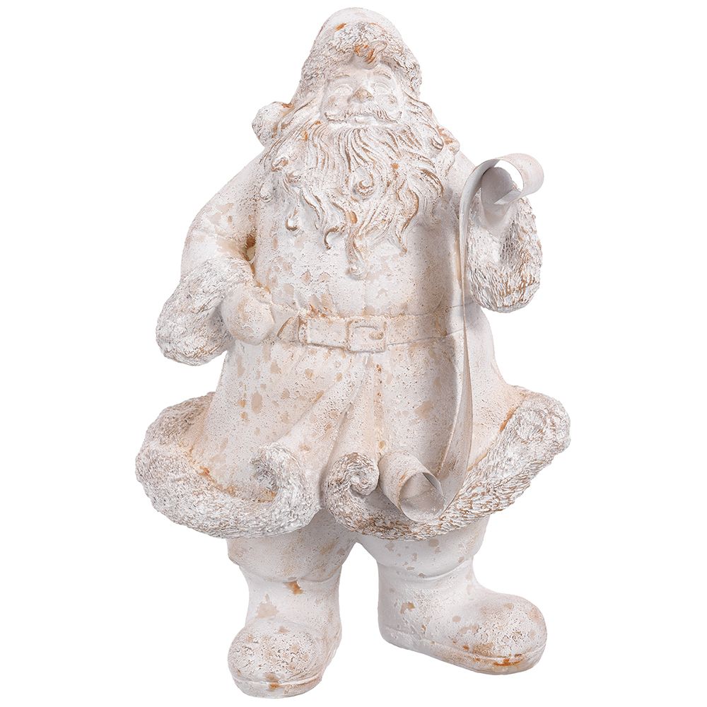13" Santa White/At