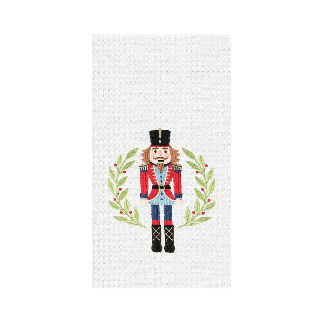 Nutcracker Wreath Towel