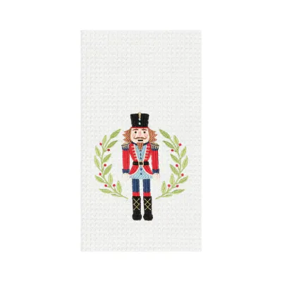 Nutcracker Wreath Towel