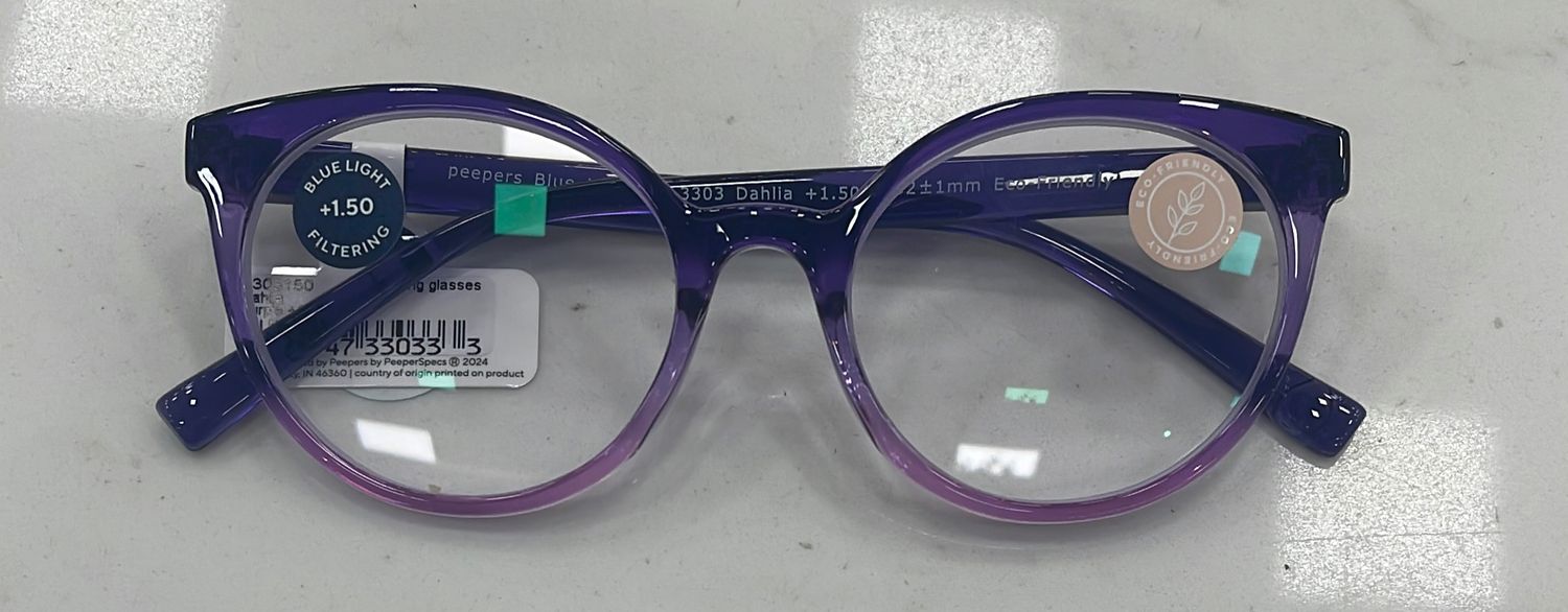 PEEPERS DAHLIA PURPLE READERS