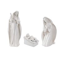 Holy Family (Set of 3) 8.5"H, 28"H, 41"H Resin