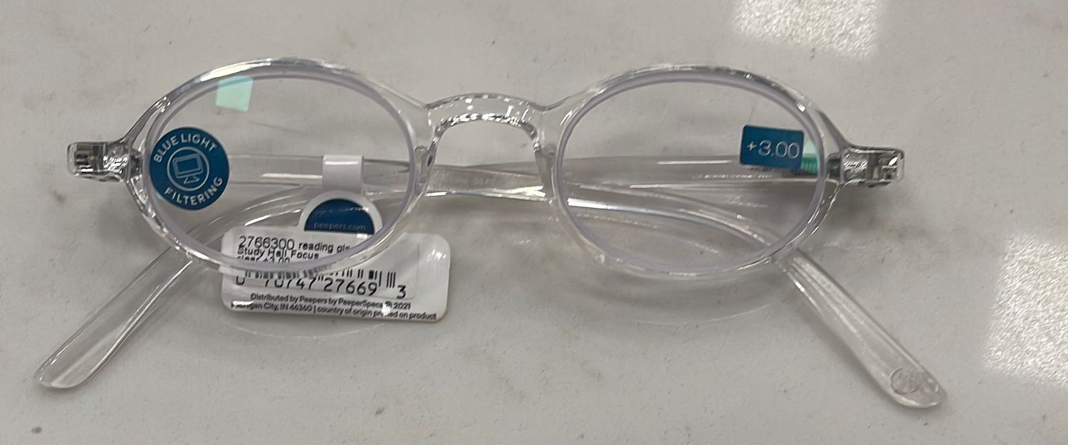 PEEPERS STUDY HALL READERS +3.00